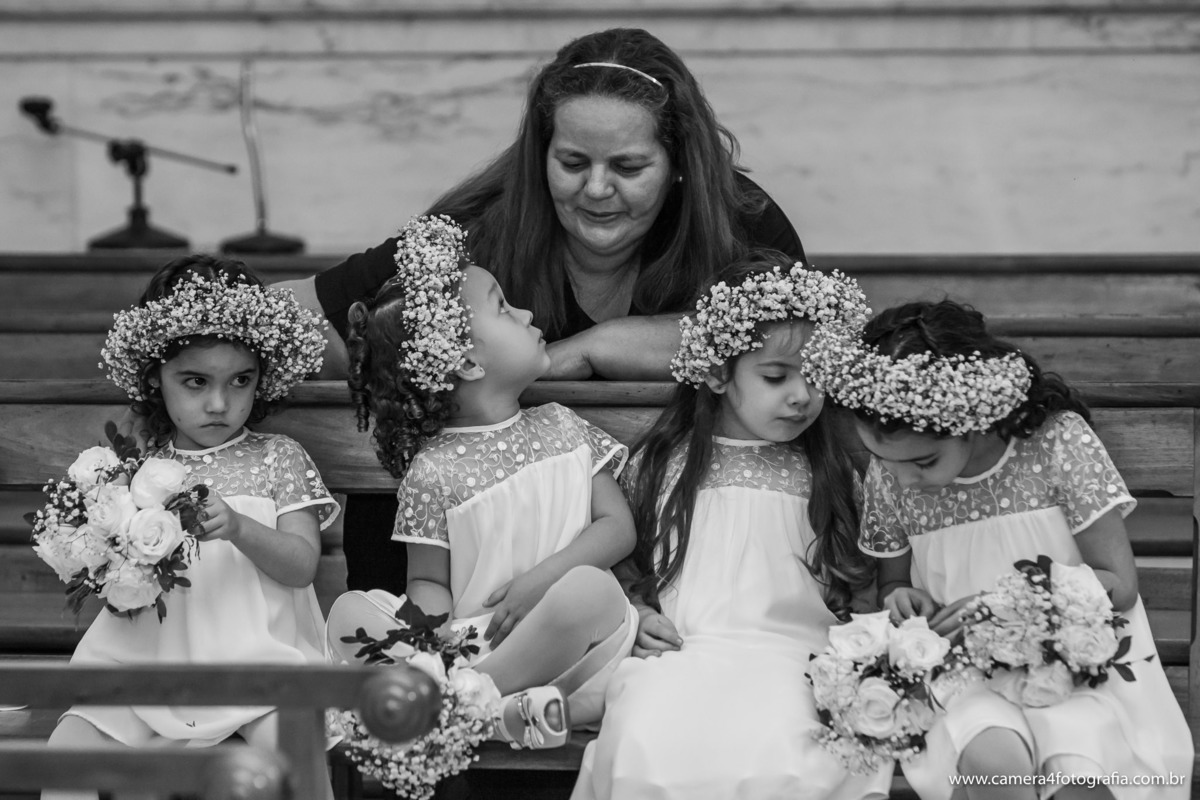 daminhas de honra da noiva