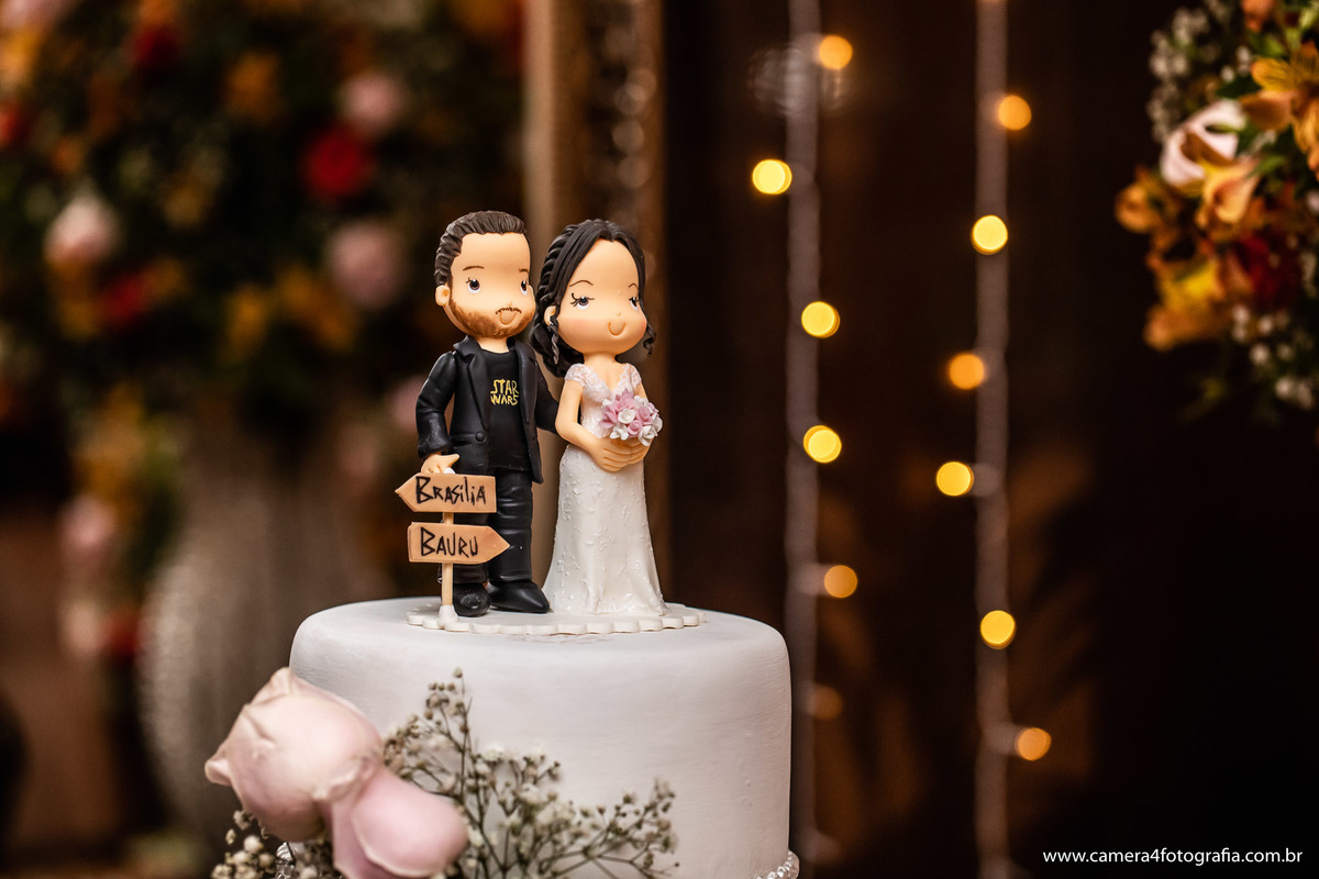 topo do bolo do casamento