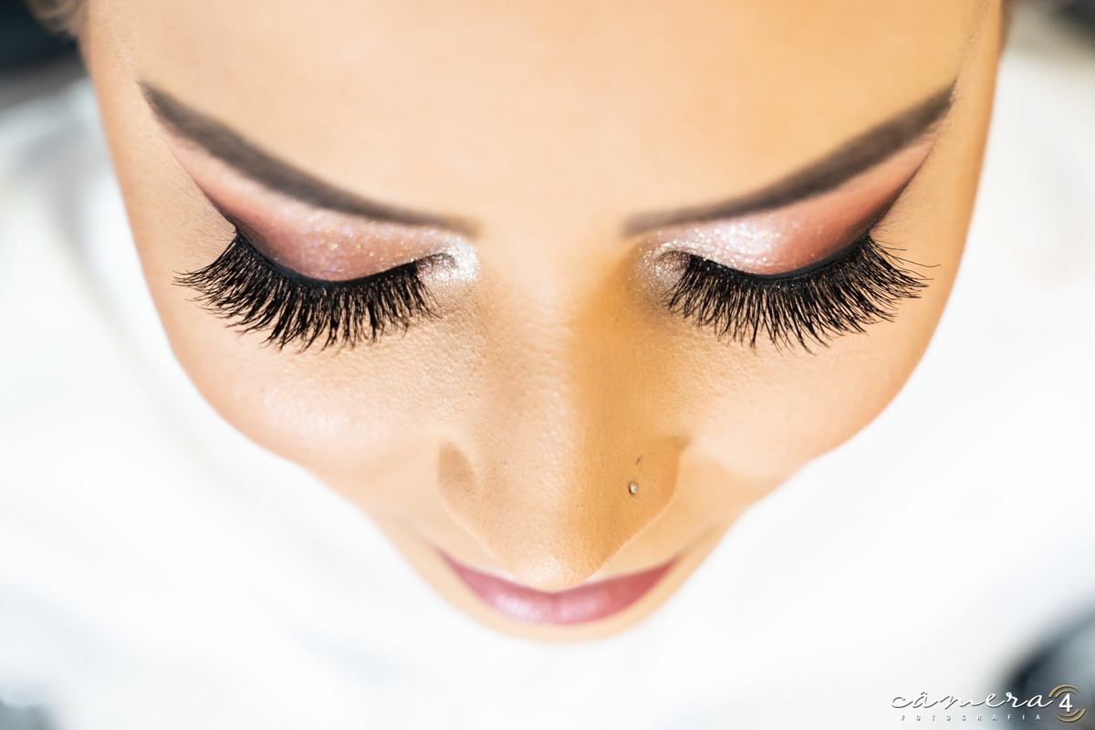 make da noiva durante o making of