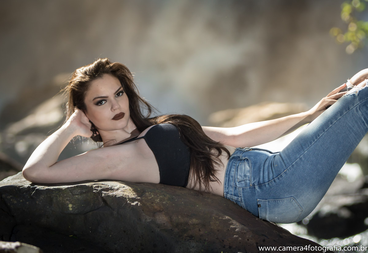 Ensaio fotográfico em cachoeira