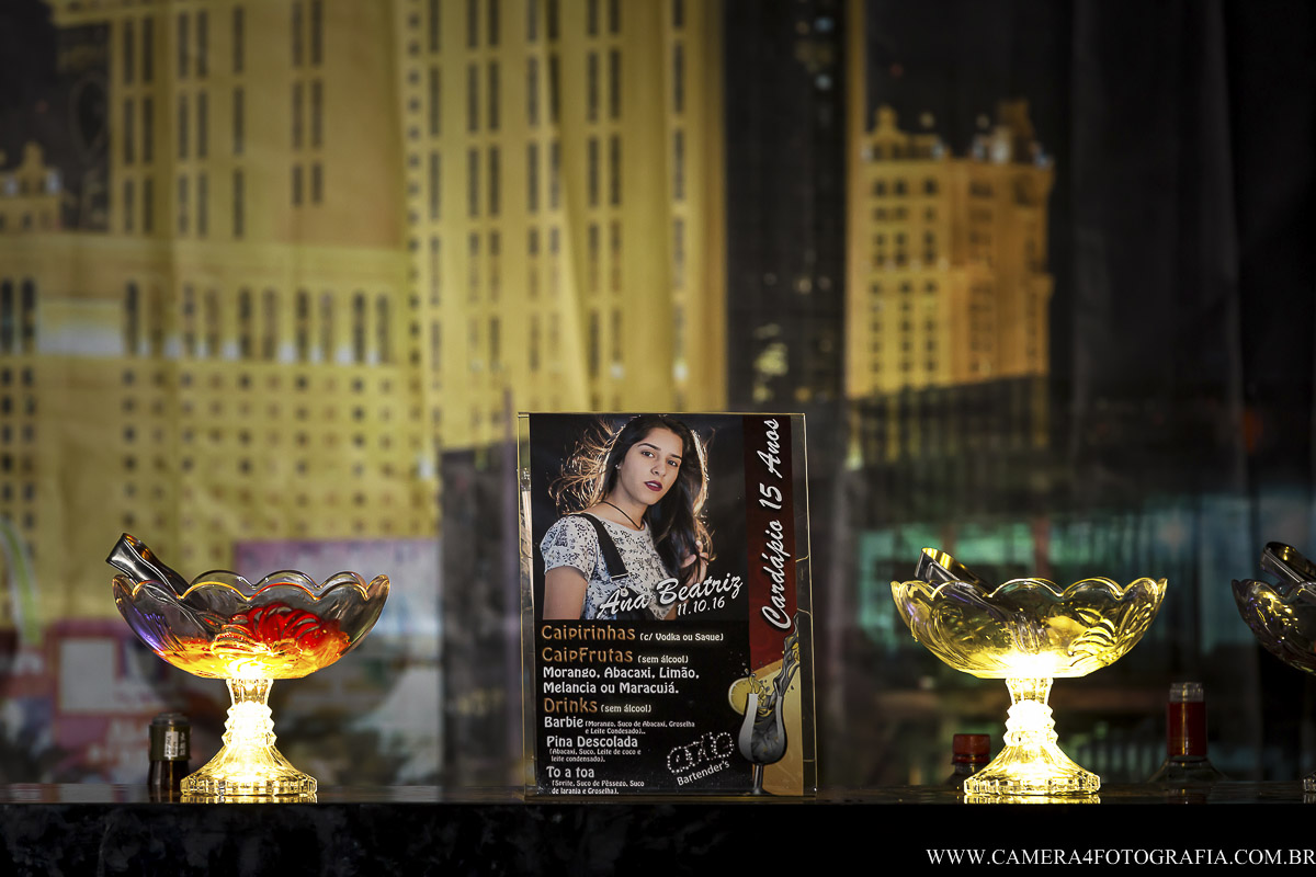 decoração da festa