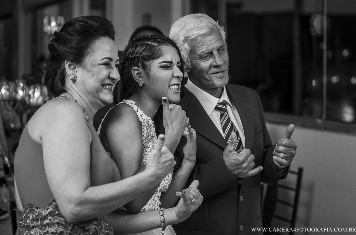 família da debutante