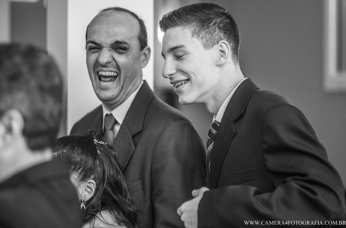 alegria dos convidados