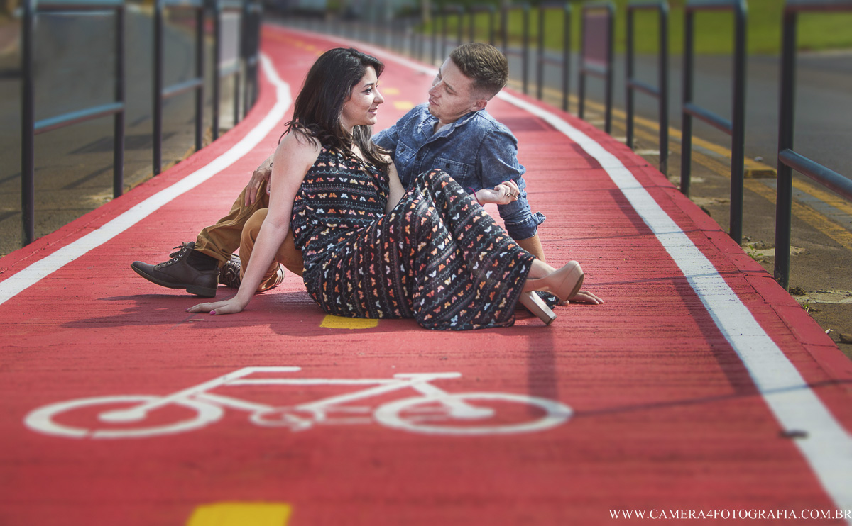 ensaio de noivos na pista