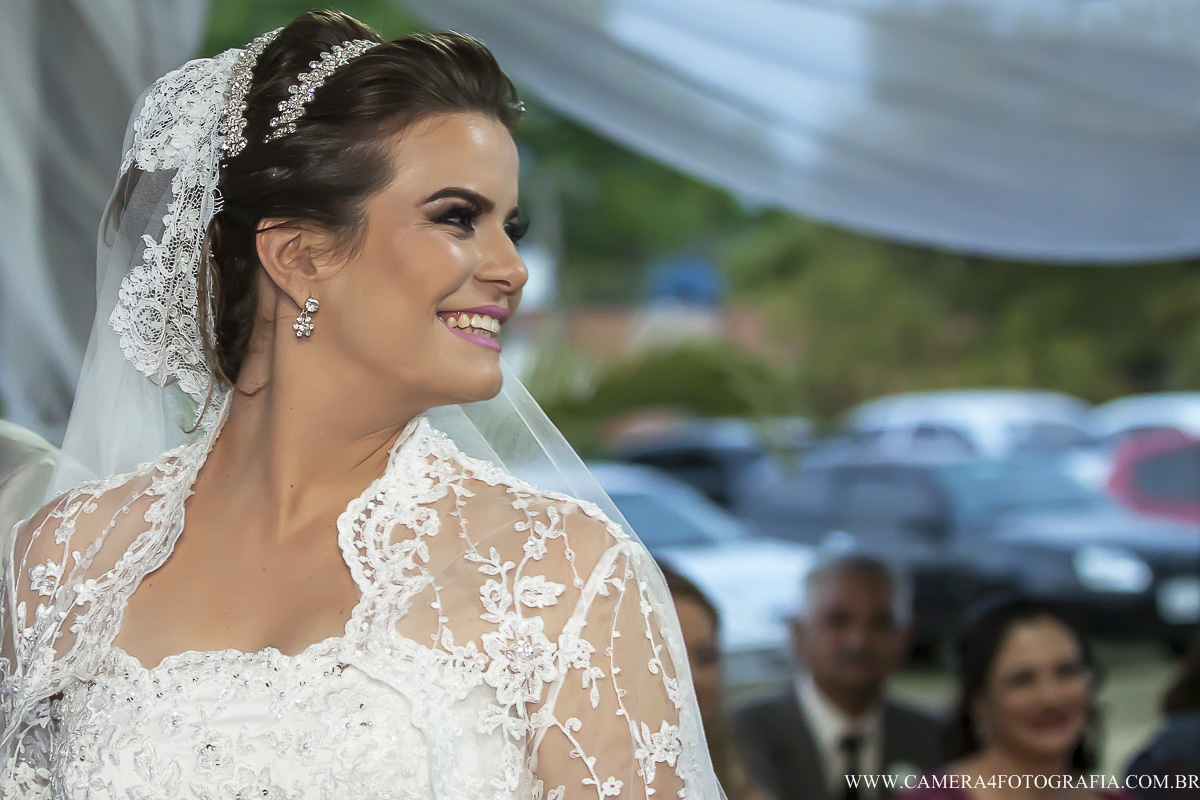 felicidade da noiva
