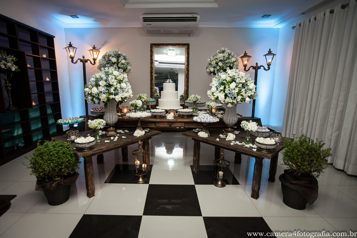 decoração da festa de casamento