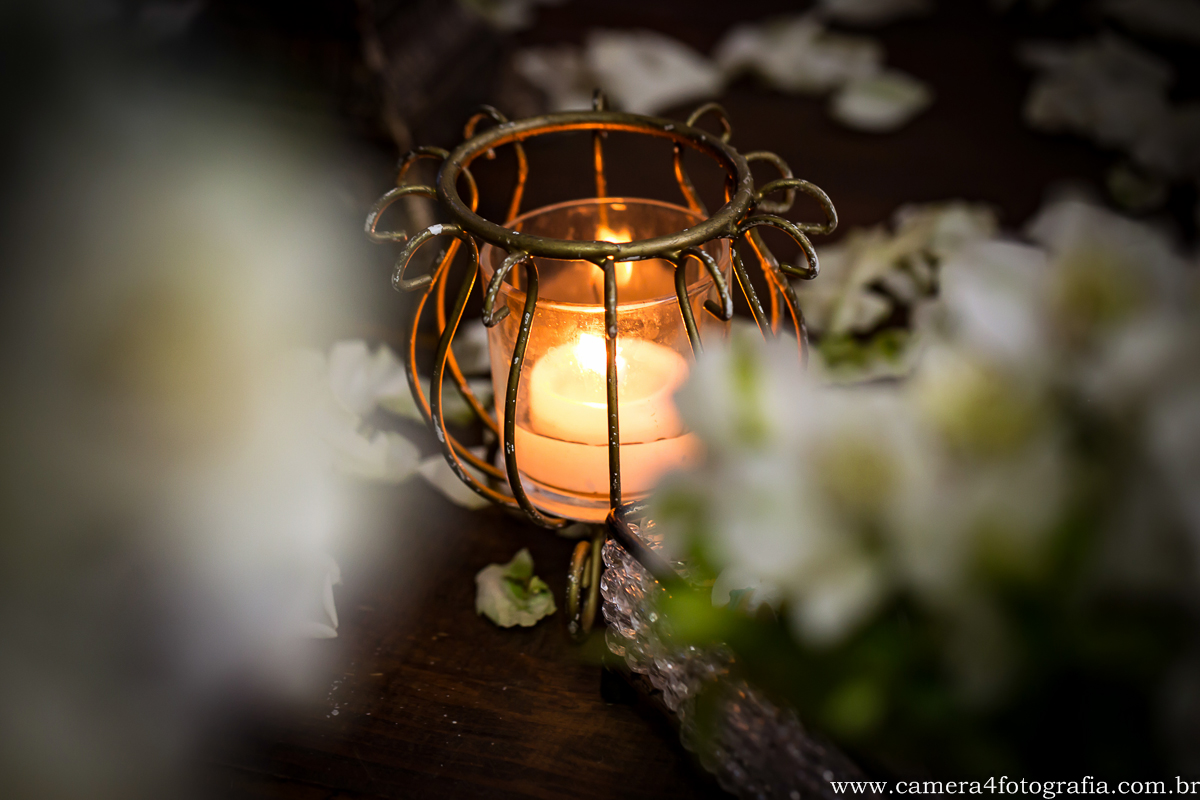 decoração do casamento