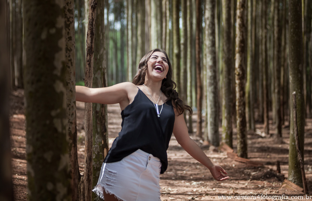 descontração no ensaio fotográfico