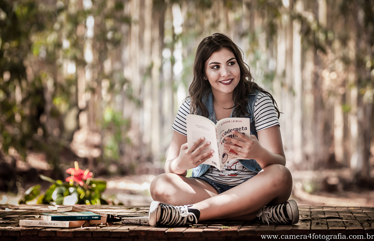 aniversariante lendo