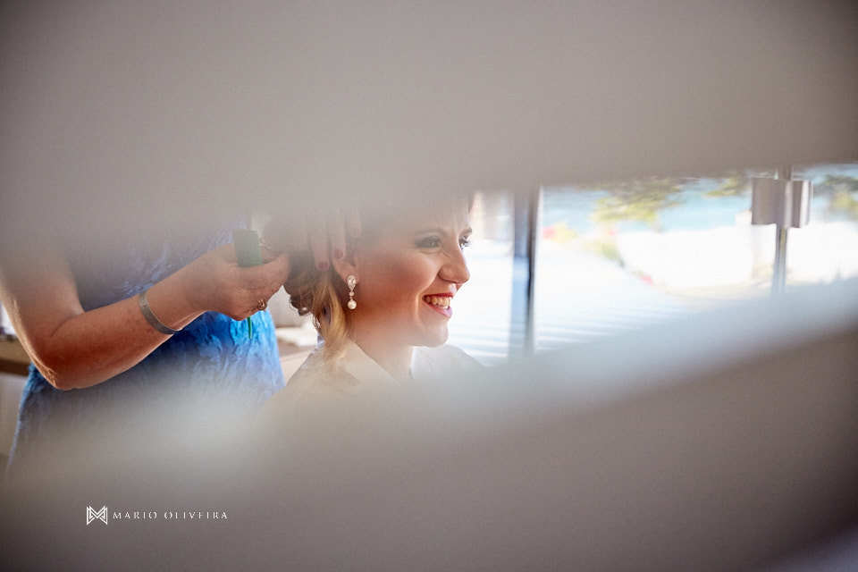 noiva sorrindo