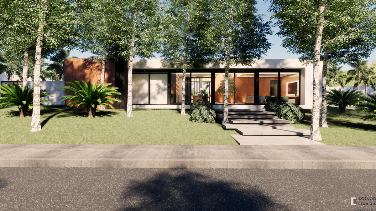 Fachada contemporânea