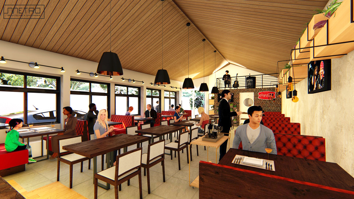 restaurante contemporâneo