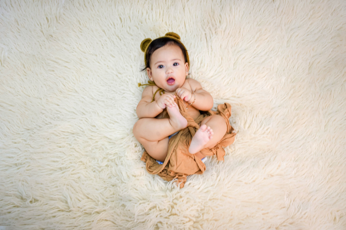 Fotos que contam a história do crescimento do seu bebê.