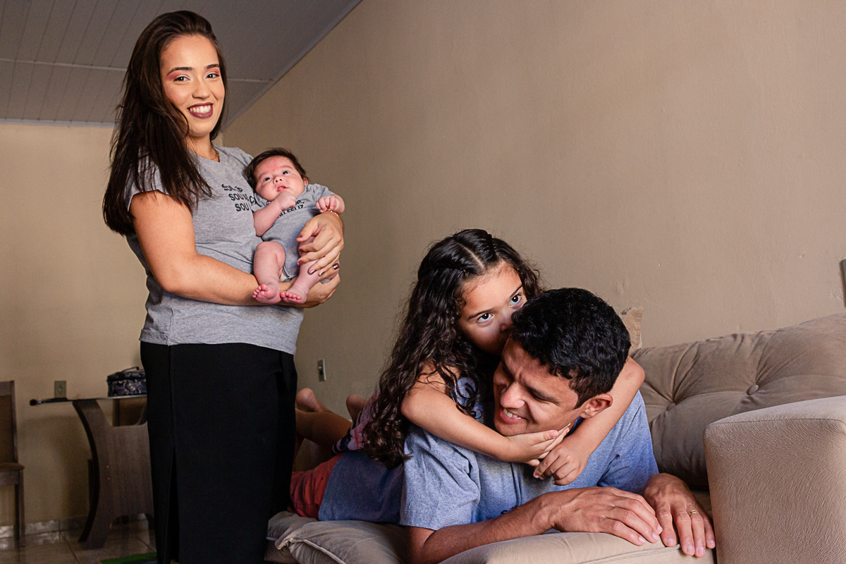 Fotos de Família em Casa. José Gabriel Fotógrafo