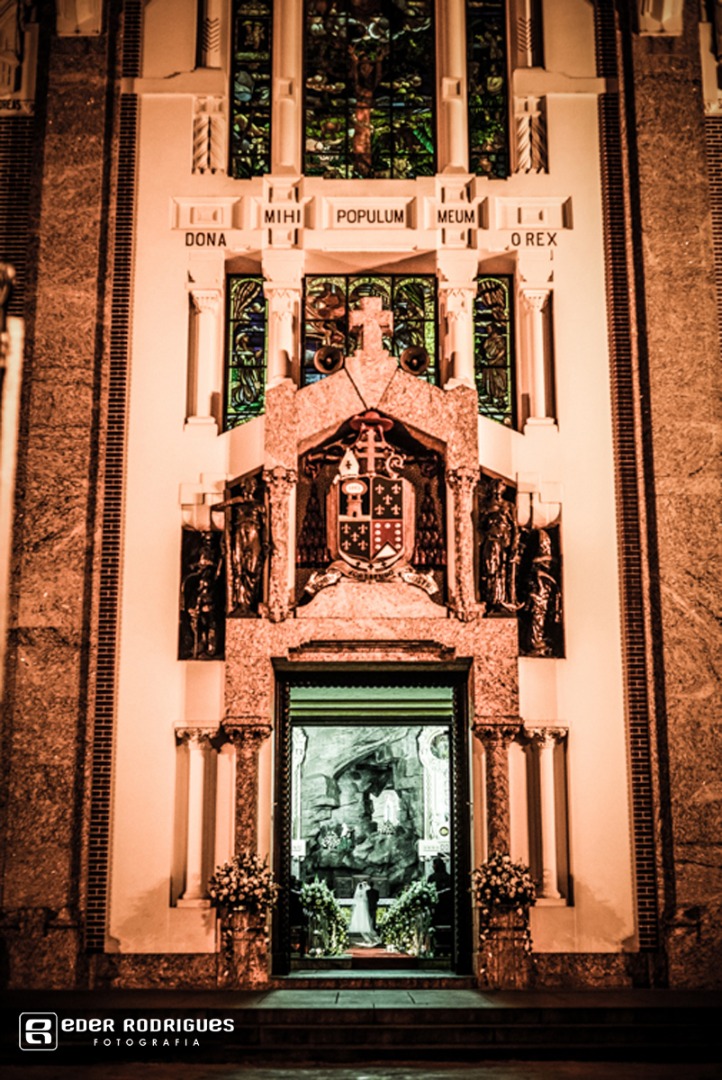 fachada da Basílica Nossa Senhora de Lourdes