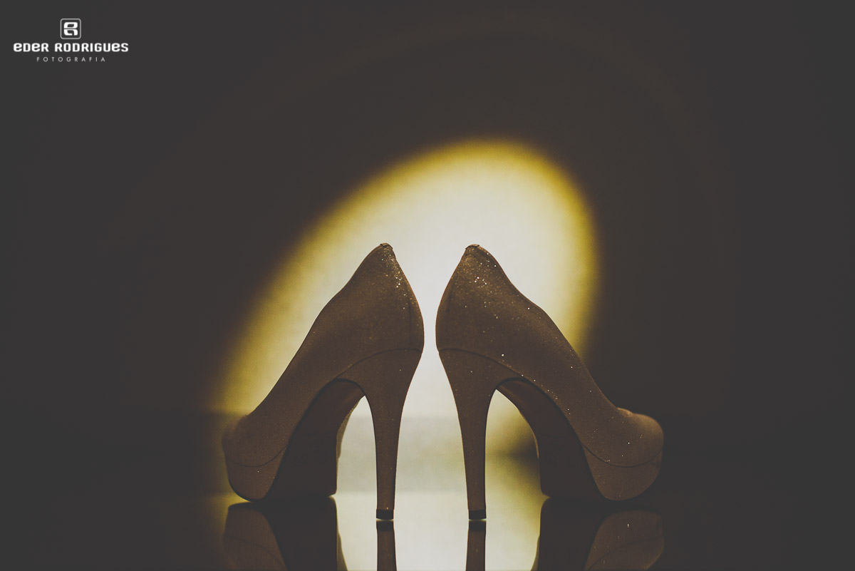 sapato da noiva no making