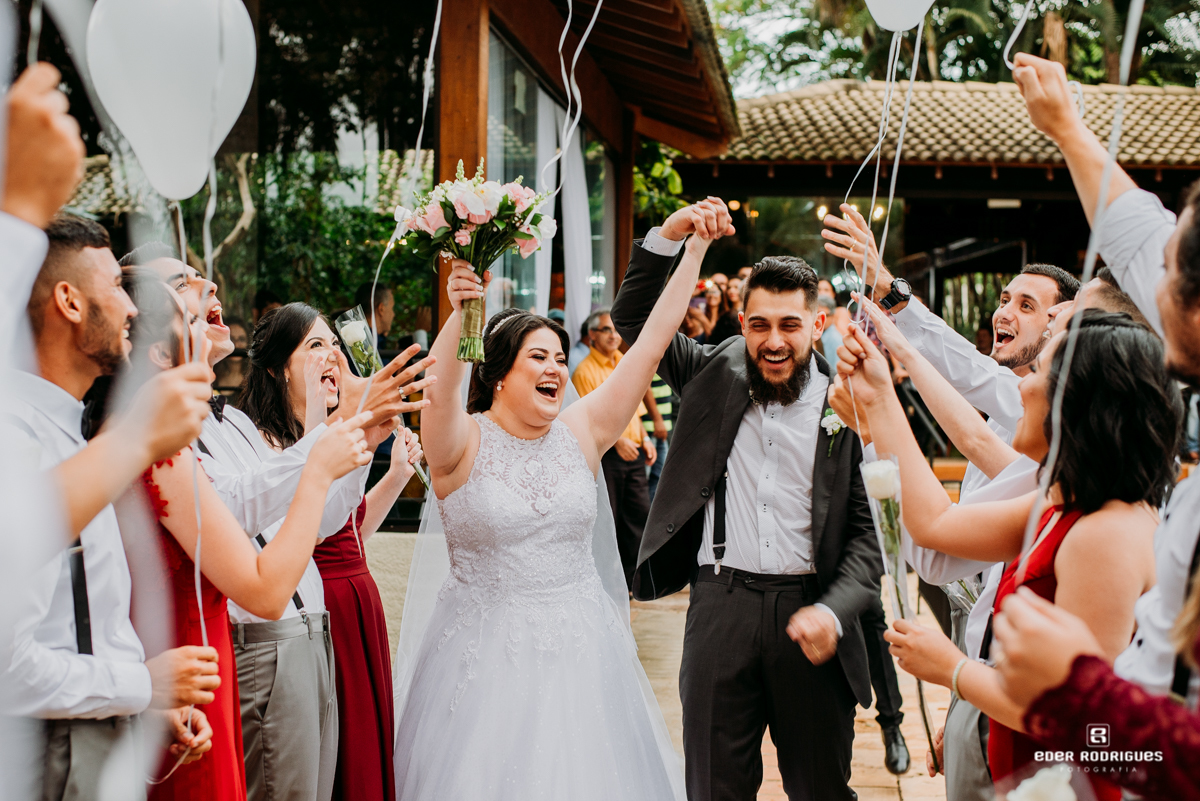 madrinhas com bexigas espaço verde vale