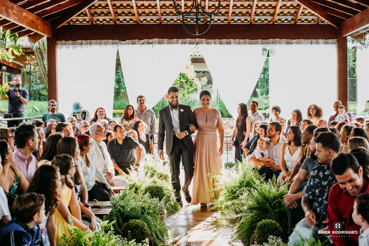 entrada do noivo no espaço verde vale em taubate
