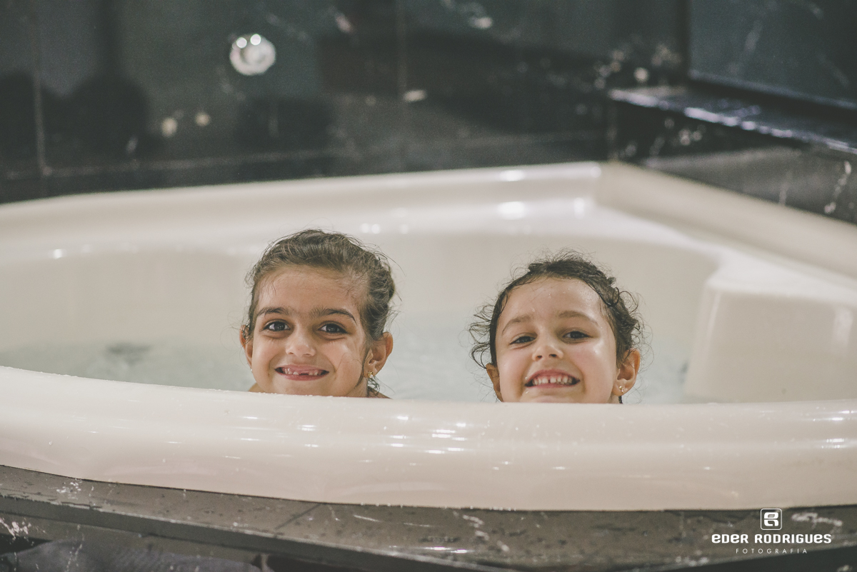 Daminhas na banheira