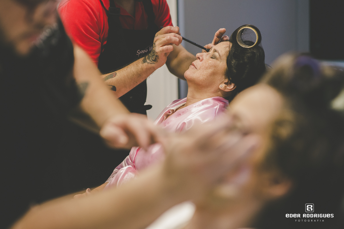 Making of mãe da noiva