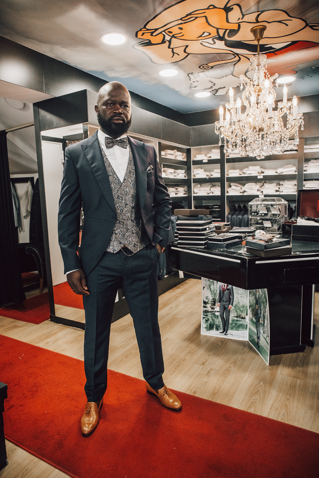 Ensaio Prova do Fato do Noivo Armando - Loja Amour Glamour - Porto