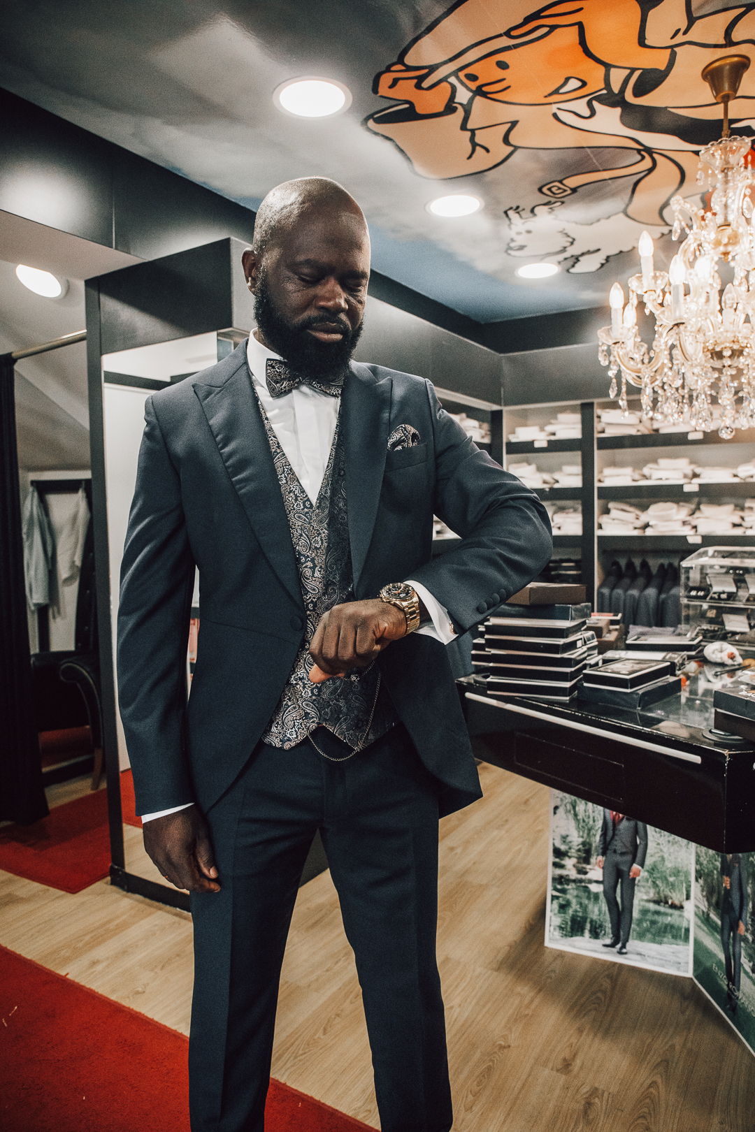 Ensaio Prova do Fato do Noivo Armando - Loja Amour Glamour - Porto