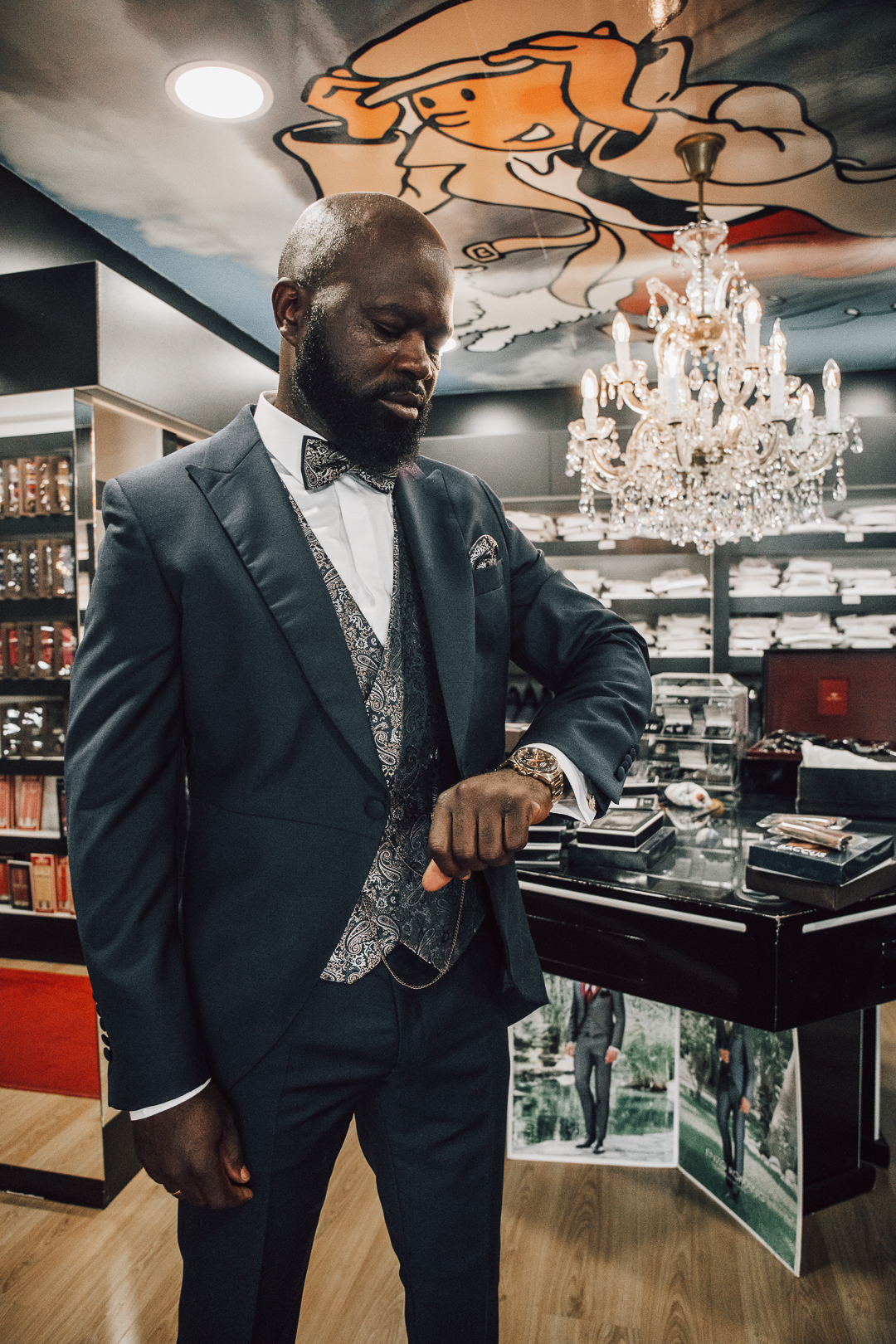 Ensaio Prova do Fato do Noivo Armando - Loja Amour Glamour - Porto