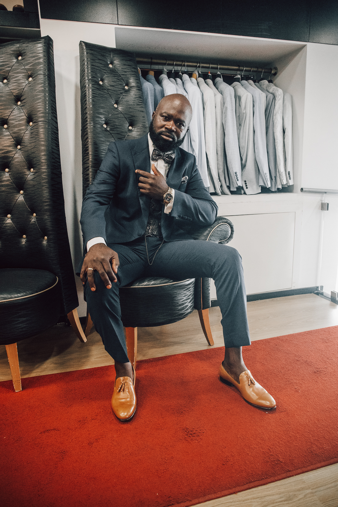 Ensaio Prova do Fato do Noivo Armando - Loja Amour Glamour - Porto