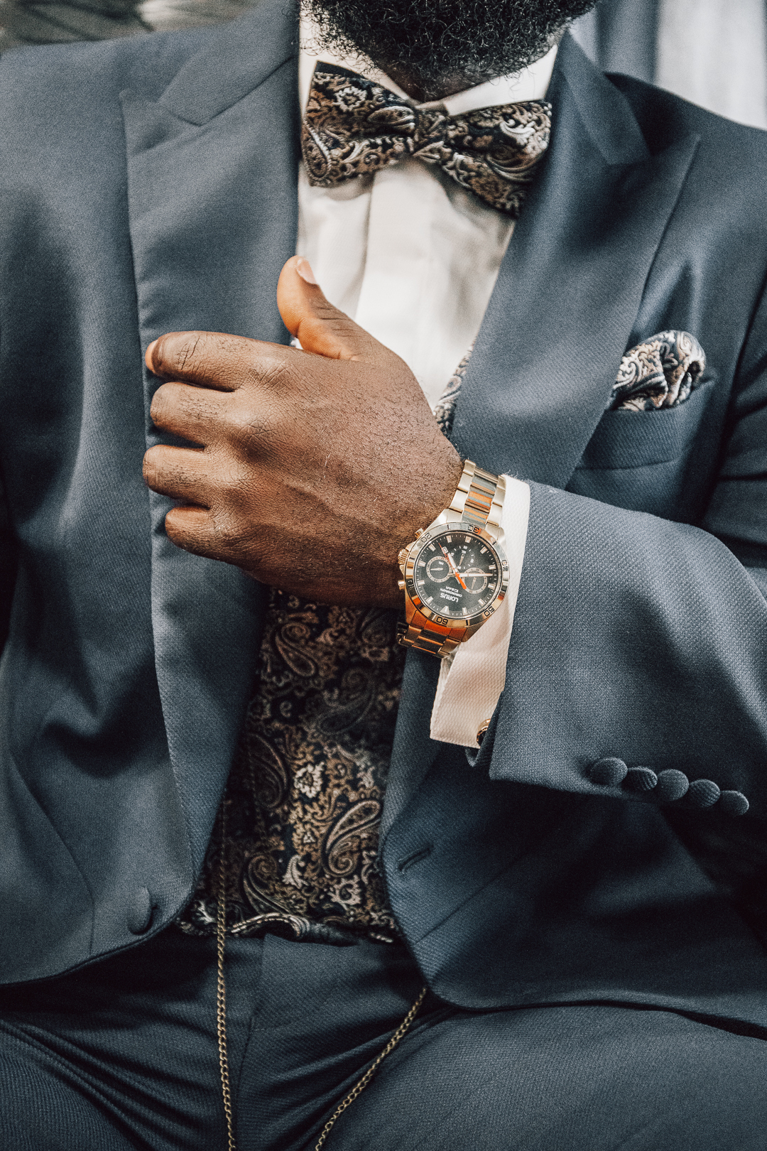 Ensaio Prova do Fato do Noivo Armando - Loja Amour Glamour - Porto