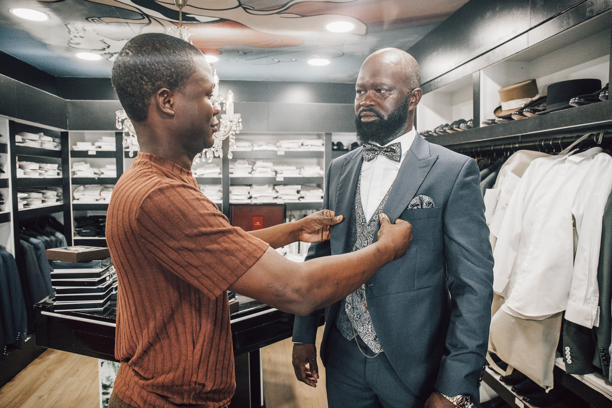 Ensaio Prova do Fato do Noivo Armando - Loja Amour Glamour - Porto