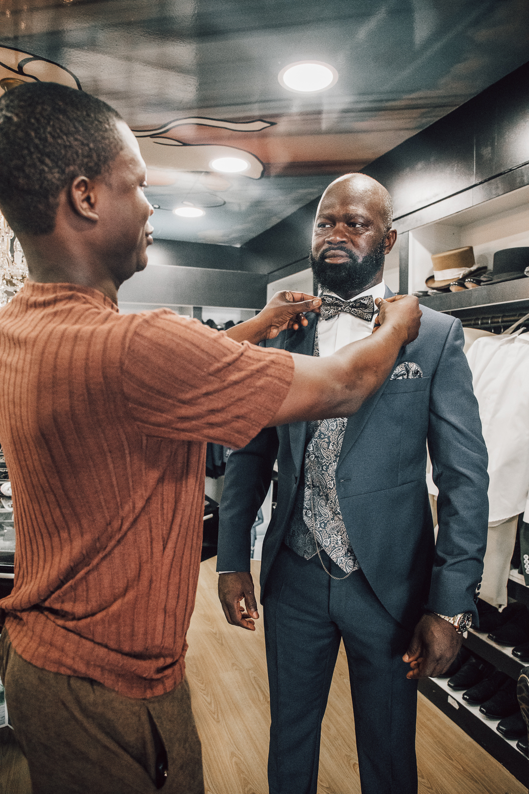 Ensaio Prova do Fato do Noivo Armando - Loja Amour Glamour - Porto