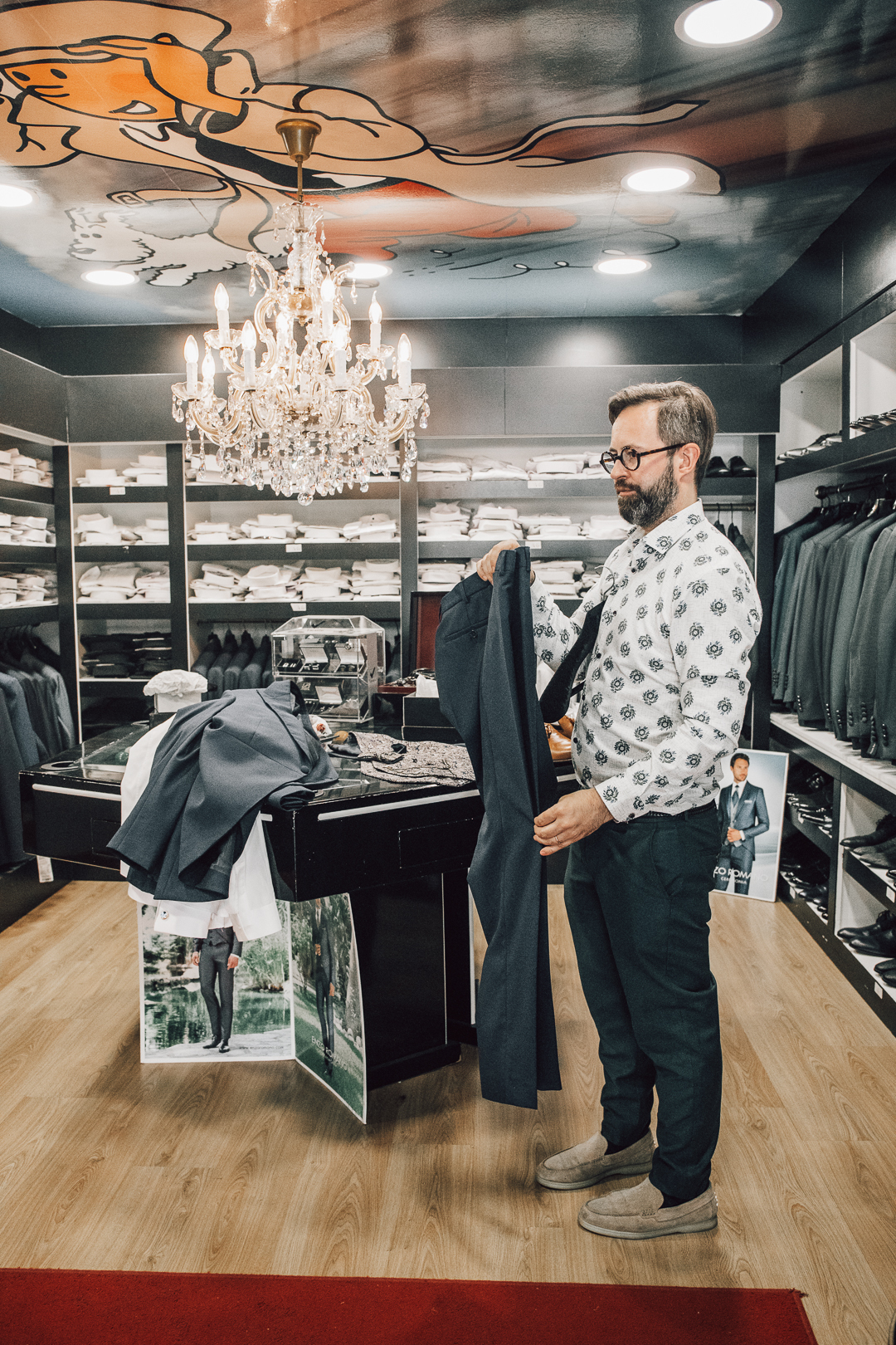 Ensaio Prova do Fato do Noivo Armando - Loja Amour Glamour - Porto