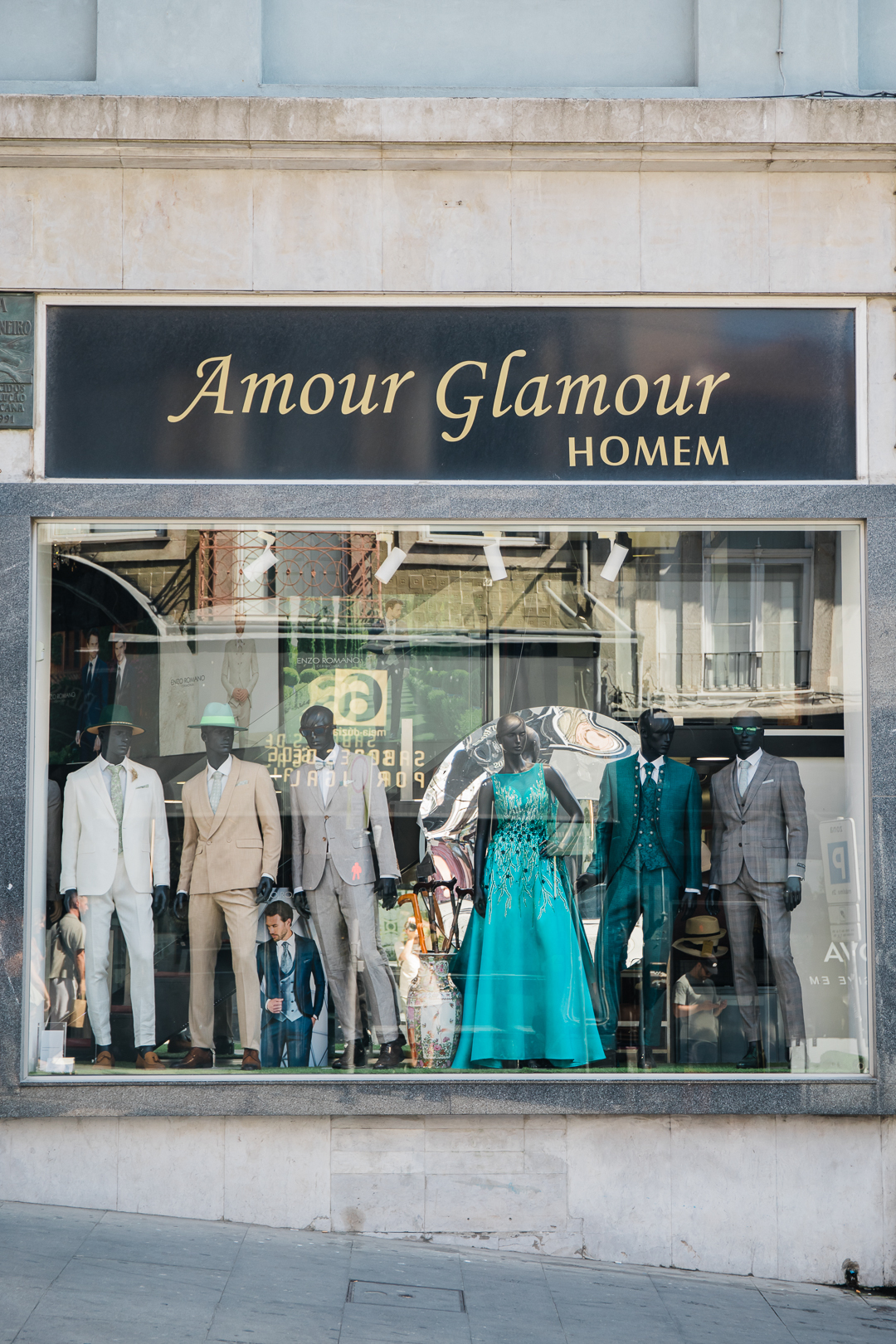 Ensaio Prova do Fato do Noivo Armando - Loja Amour Glamour - Porto