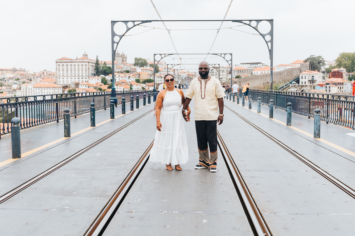 Ensaio de casal Eunice e Armando - Jardim do Morro - Vila Nova de Gaia