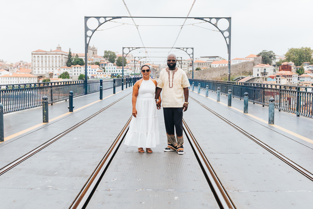 Ensaio de casal Eunice e Armando - Jardim do Morro - Vila Nova de Gaia
