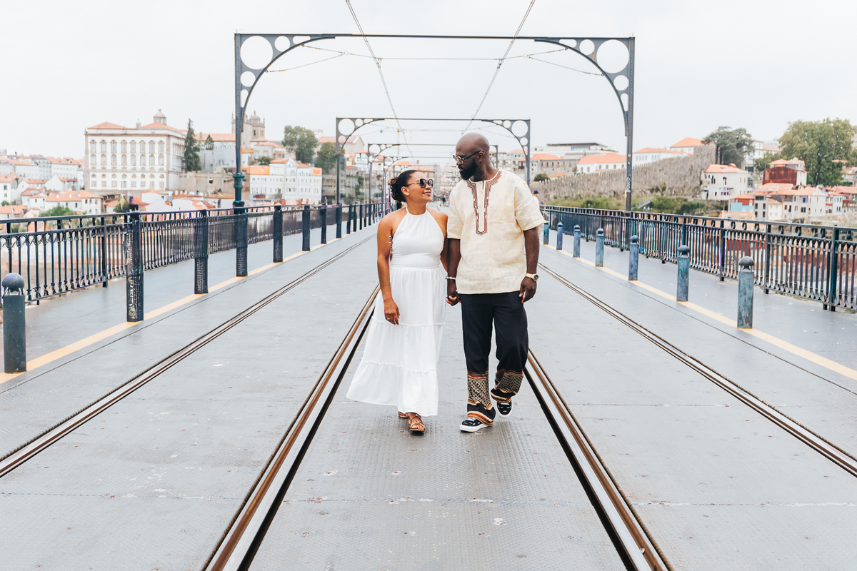 Ensaio de casal Eunice e Armando - Jardim do Morro - Vila Nova de Gaia