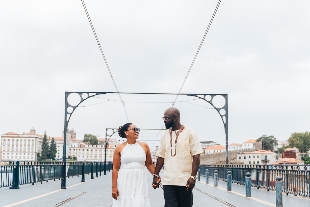 Ensaio de casal Eunice e Armando - Jardim do Morro - Vila Nova de Gaia