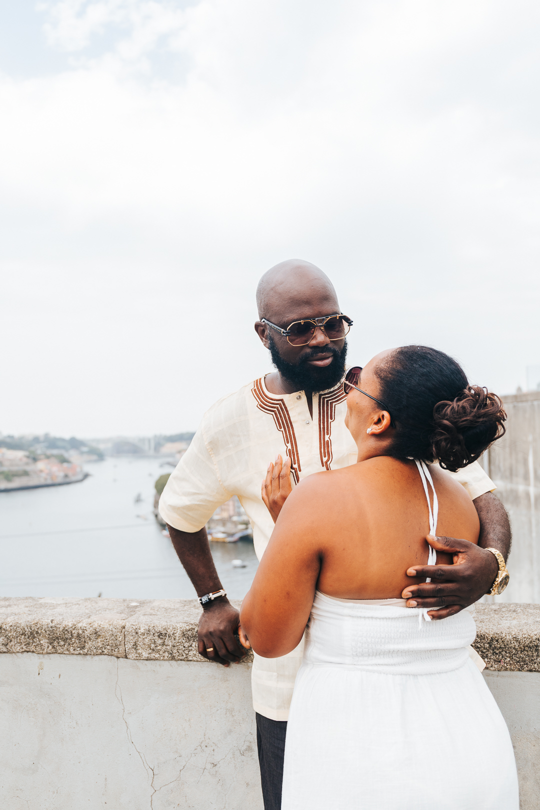 Ensaio de casal Eunice e Armando - Jardim do Morro - Vila Nova de Gaia