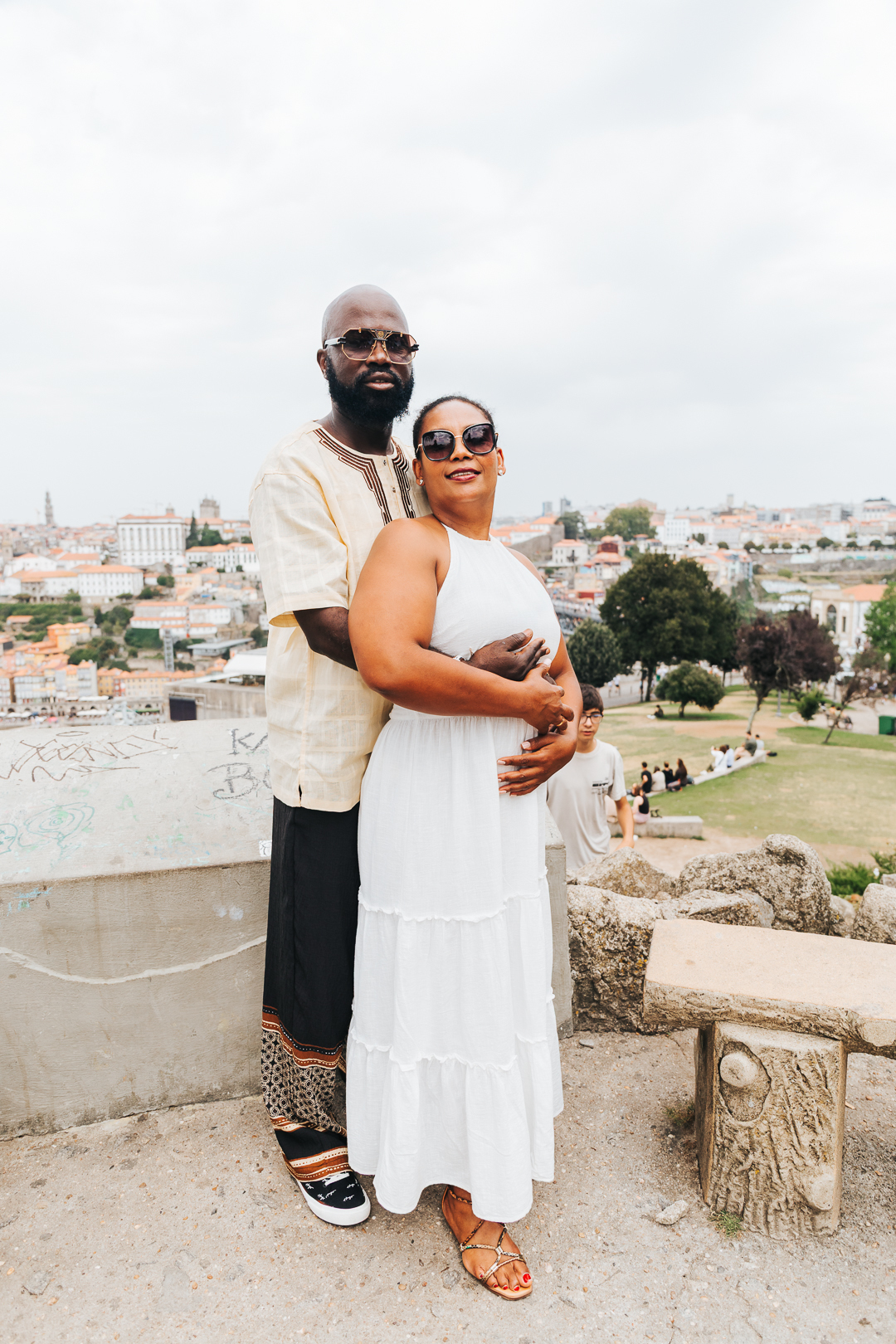 Ensaio de casal Eunice e Armando - Jardim do Morro - Vila Nova de Gaia