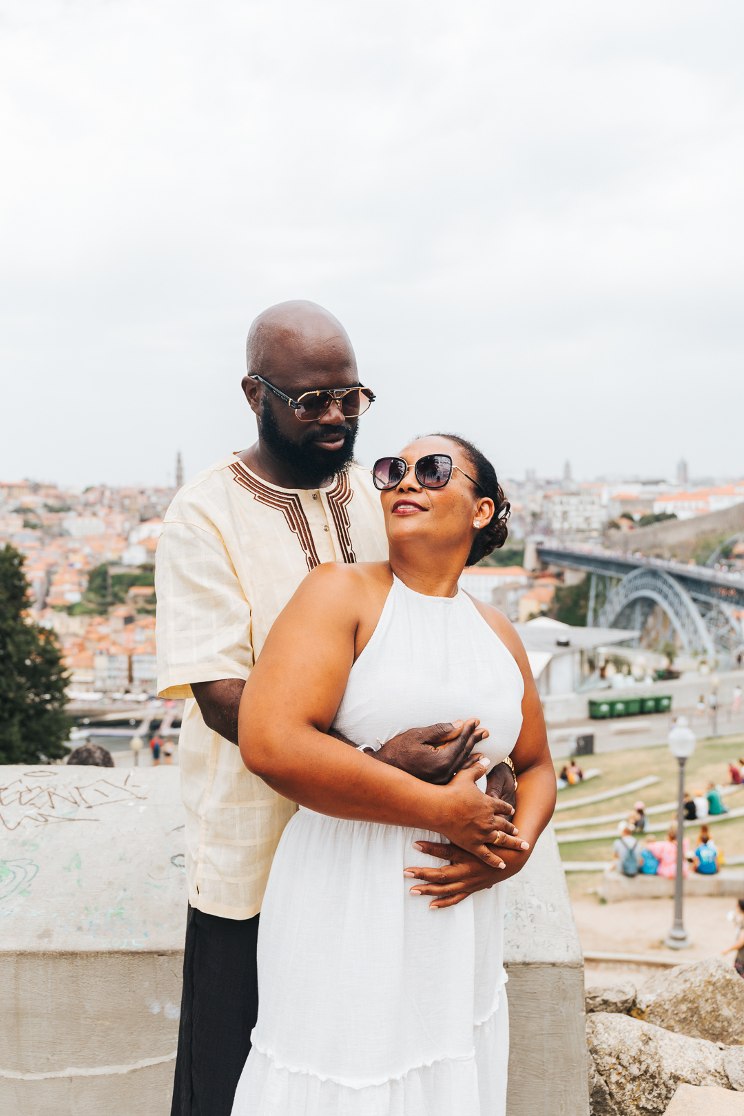 Ensaio de casal Eunice e Armando - Jardim do Morro - Vila Nova de Gaia