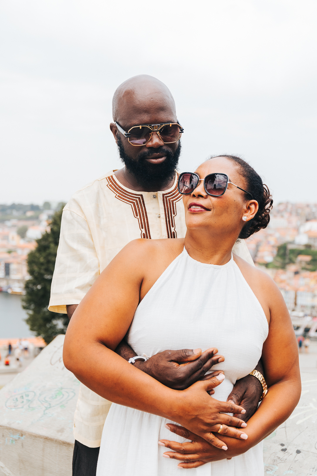 Ensaio de casal Eunice e Armando - Jardim do Morro - Vila Nova de Gaia