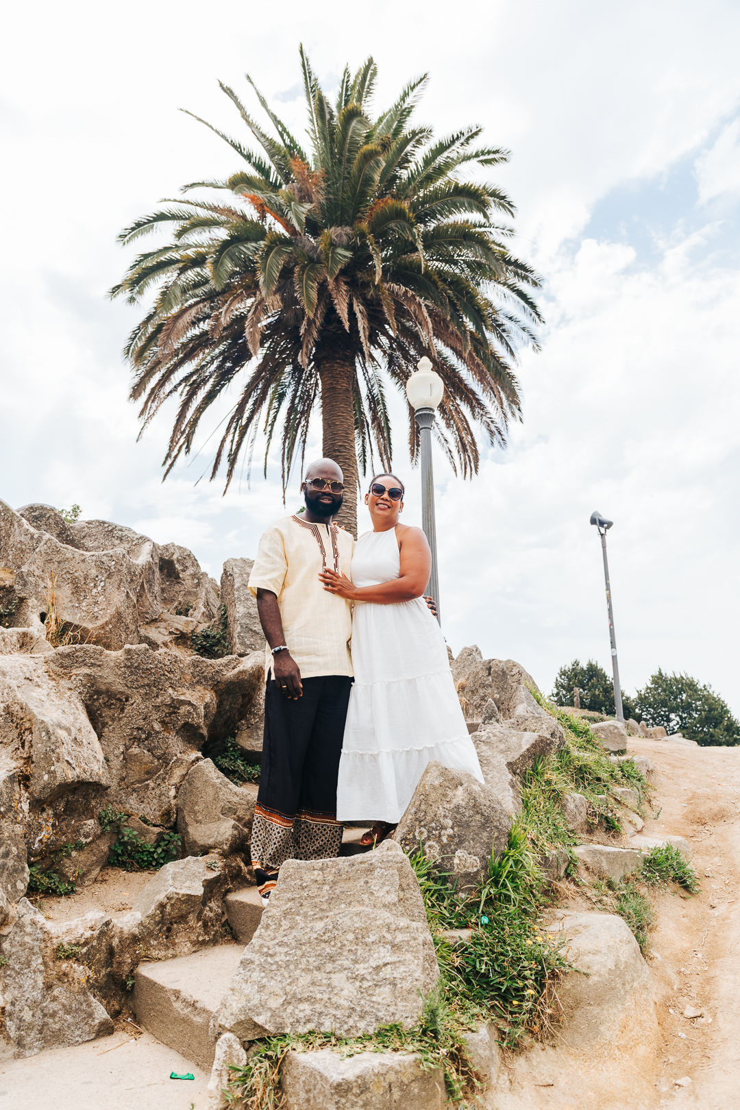 Ensaio de casal Eunice e Armando - Jardim do Morro - Vila Nova de Gaia