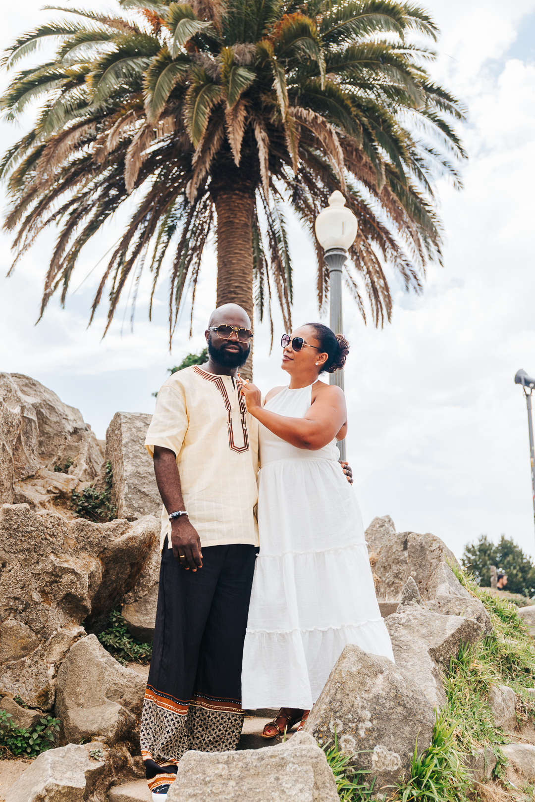 Ensaio de casal Eunice e Armando - Jardim do Morro - Vila Nova de Gaia