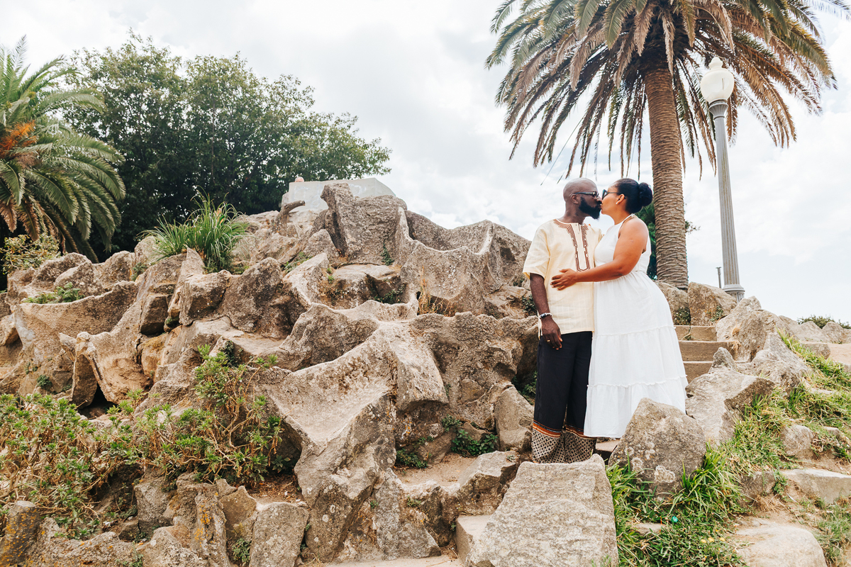Ensaio de casal Eunice e Armando - Jardim do Morro - Vila Nova de Gaia