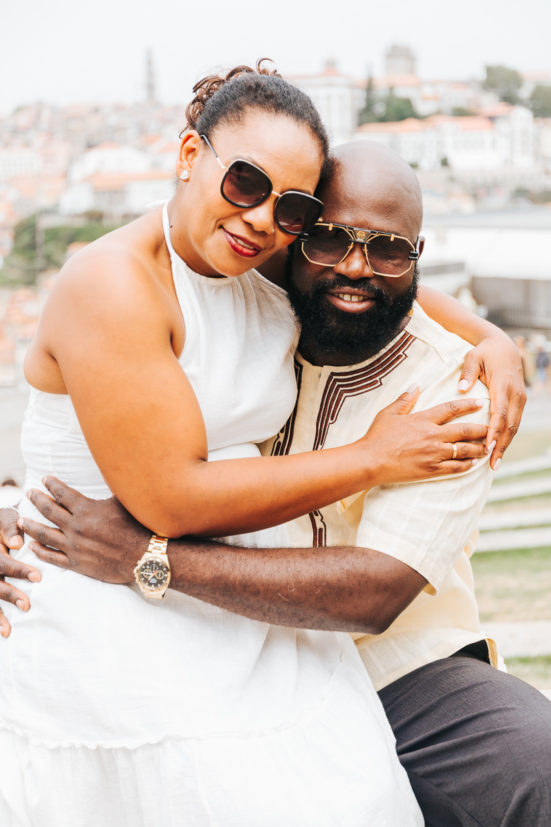 Ensaio de casal Eunice e Armando - Jardim do Morro - Vila Nova de Gaia