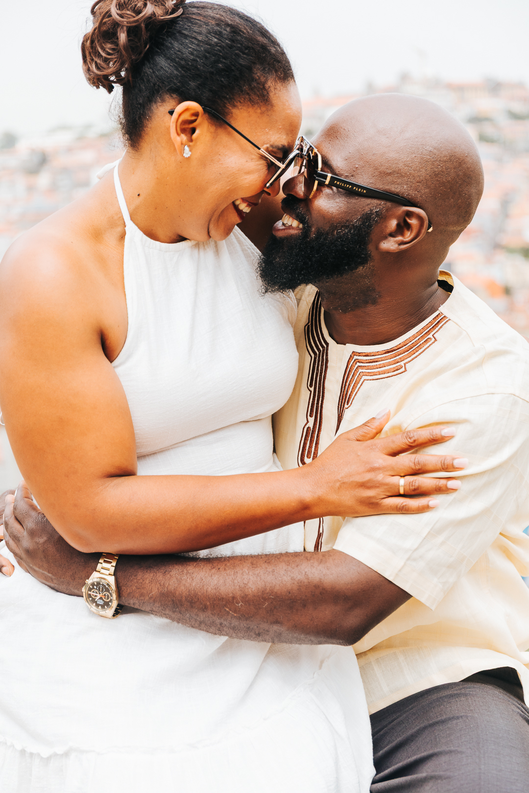 Ensaio de casal Eunice e Armando - Jardim do Morro - Vila Nova de Gaia