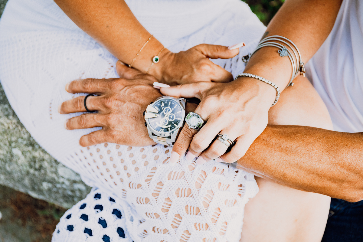 Ensaio de casal Solange e Hugo no Jardim do Palácio de Cristal - Porto
