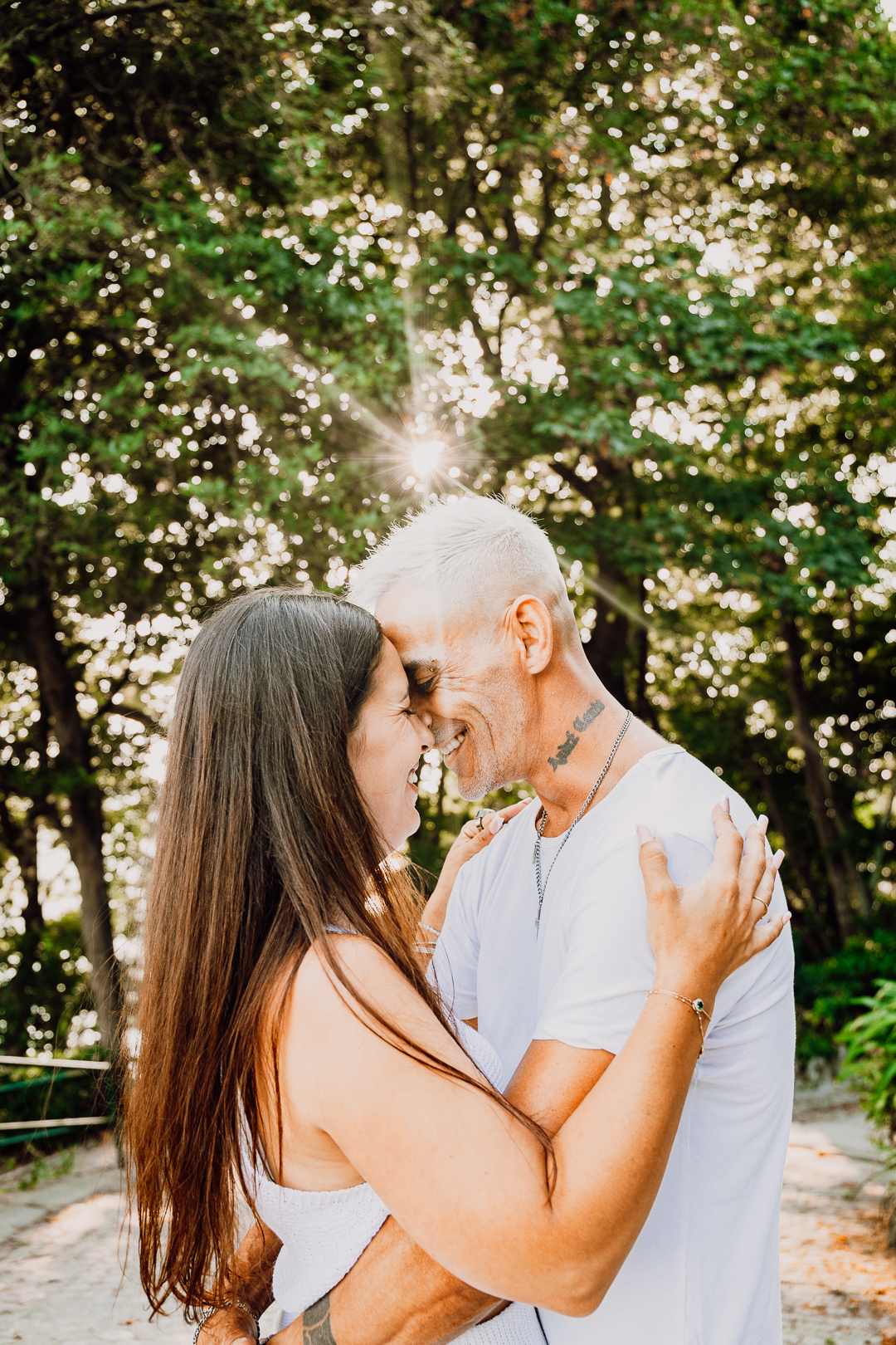 Ensaio de casal Solange e Hugo no Jardim do Palácio de Cristal - Porto