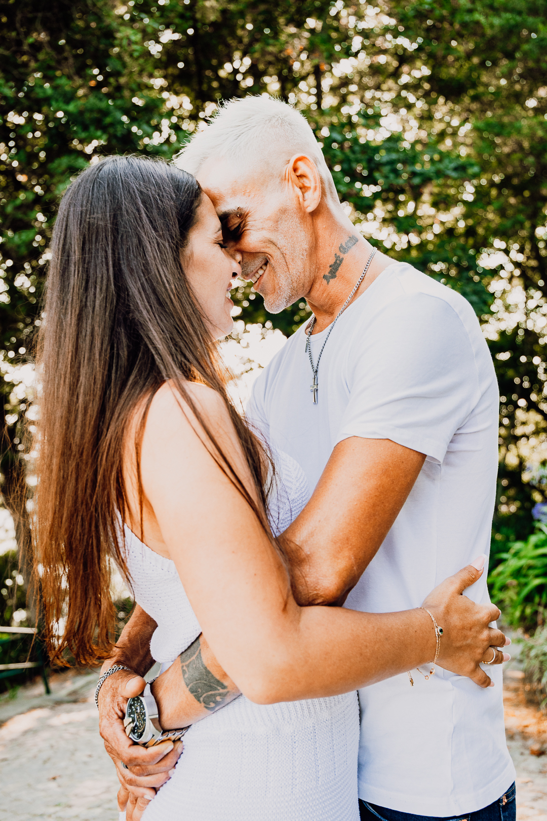Ensaio de casal Solange e Hugo no Jardim do Palácio de Cristal - Porto