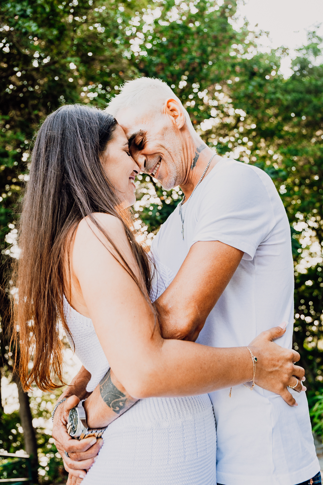 Ensaio de casal Solange e Hugo no Jardim do Palácio de Cristal - Porto